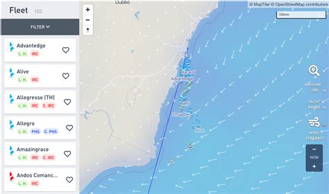 rolex hobart yacht tracker.